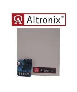 Altronix AL624ET Linear Power Supply, Input 115VAC 60Hz At 1.2A, Single Output, 12VDC At 1.2A, Grey EnclosureIncludes Plug-in Transformer