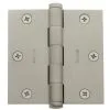 Baldwin 1035150I Square Corner Hinge, Satin Nickel