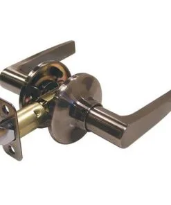 Deltana 6412-5 Morant Home Series Flat Handle Leverset Privacy Antique Brass