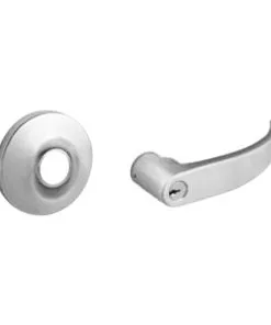 Sargent 28-10G70-24V GP 26D Electromechanical Fail Safe 24 Volt Lever Lock Grade 1 With P Lever And G Rose With LA Keyway And ASA Strike Satin Chrome Finish