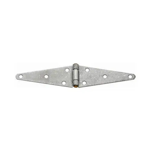 NATIONAL MFG SALES CO National Hardware N128-322 Strap Hinge, 2.43 In W Frame Leaf, Steel, Screw Mounting, 20 Lb 1 NATIONAL MFG SALES CO National Hardware N128-322 Strap Hinge, 2.43 In W Frame Leaf, Steel, Screw Mounting, 20 Lb