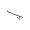 Deltana 12SBCS5 12" Length HD Concealed Screw Surface Bolt Antique Brass