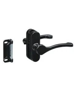 NATIONAL MFG SALES CO National Hardware N262-204 Lever Latches Black Zinc Black
