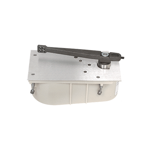 Rixson 28105SH0LHSC Satin Chrome 28 Series Center-Hung Left Hand 105 Selective Hold Open Floor Mounted Closer - Complete Package 1 Rixson 28105SH0LHSC Satin Chrome 28 Series Center-Hung Left Hand 105 Selective Hold Open Floor Mounted Closer - Complete Package