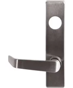 DETEX 08DS RHR 626 10 Series Satin Chrome Grade 1 Exit Trim, Classroom Function, S Lever, Less Cylinder, Right Hand Reverse