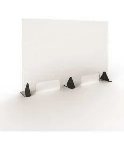 CLEAR ARMOR SOLUTIONS CAS-4832-PO1 47.5 In. X 31.5 In. X 0.187 In. Acrylic Sheet With 2-12 In. X 4 In. Passthroughs