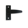 International Door Closers HL-4560-BK-RH International Commercial Storefront Door Lever Handle RH - HL-4560 Anodized Black