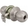 US Lock USX2010DB32DLC 2010 GR2 Storeroom Ball Knob US32D Less Cylinder 2-3/8 In. Backset