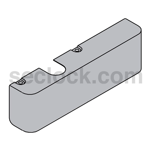 LCN 4010-72MC LH US4 Door Closer Covers Satin Brass 1 LCN 4010-72MC LH US4 Door Closer Covers Satin Brass