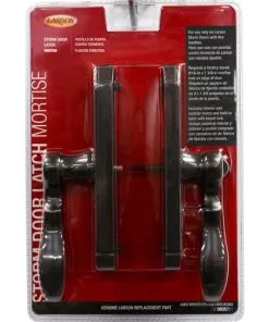 LARSON CH3025701 Mortise Latch Aged Bronze Brown Zinc Aged Bronze