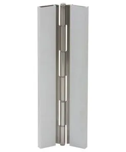 Ives Commercial 7028332D 83" Full Surface Flush Mount Continuous Hinge Satin Stainless Steel Finish