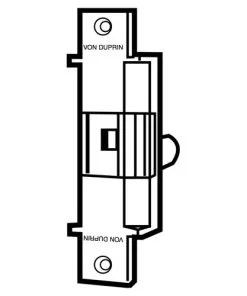 Von Duprin 6221 24V US10B Electric Strike Dark Oxidized Satin Bronze Oil Rubbed