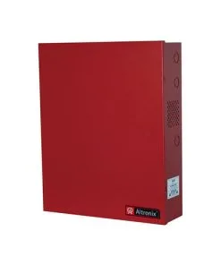 Altronix AL642ULADA NAC Power Extender, Input 120VAC 60Hz At 4A, Class 2 Rated Power Limited Outputs, Red Enclosure