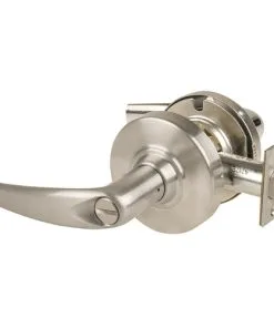 Schlage Commercial ND40S ATH 619 ND Series Privacy Athens With 13-248 Latch 10-025 Strike Satin Nickel Finish