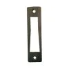 Adams Rite 4000-012-628 MS Deadlock Trim Strike, Flat, Round Corners, Standard MS Locks W/1-3/8" Bolt Throw, Aluminum