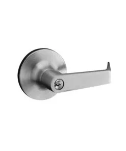 Yale Commercial AU5407LN 606 5400LN Series Heavy Duty Lever Lock, Satin Brass