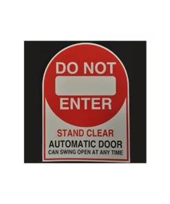 Horton C1632-2 DECAL,6" InDO NOT ENTERin 2-SIDE