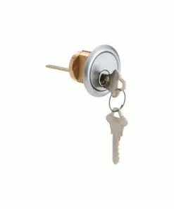 CR Laurence Schlage DC7015SC8KDSC Satin Chrome Rim Cylinder 5 Pin With Keyed Randomly 'C' Keyway And 1-3/4" Long Tailpiece