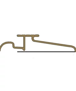 NGP 484BR 48 INTERLOCKING THRESHOLD 4" X 7/8" X 48" BRONZE