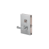 CR Laurence CRL DL611LMSC Satin Anodized 6" X 10" LHR Center Lock With Deadlatch In Class Room Function