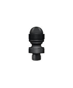 Deltana DSAT19 1/2" Diameter Acorn Tip Hinge Finials Paint Black