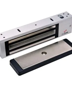 DynaLock 2011 HSM Single Electromagnetic Lock Outswing, High Security Monitor, 12/24VAC/DC