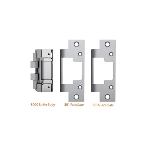 HES 8000C 630 8000 Series Electric Strike Complete Pack, Satin Stainless Steel 1 HES 8000C 630 8000 Series Electric Strike Complete Pack, Satin Stainless Steel