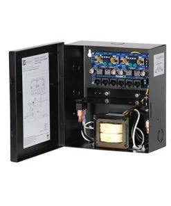 Altronix HUBSAT4D Passive UTP Transceiver Hub With Integral Camera Power, 115VAC 50/60Hz At 1.5A Input, 4 PTC Protected Class 2 Power-Limited Outputs 24/28VAC At 1A