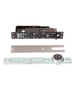 Jackson J580BS Heavy-Duty Adjustable Center-Hung Walking Beam Type Top Pivot With Brushed Stainless Cover Plate