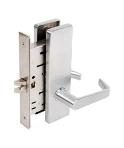 Falcon MA851P DN 630 12VDC Lock Electric Mortise Lock Satin Stainless Steel