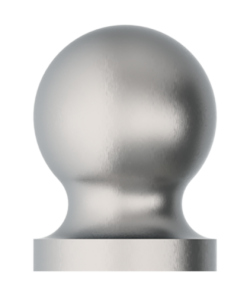 Hager 076750 1712 4-1/2" Ball Hinge Tip Kit Flat Black Finish