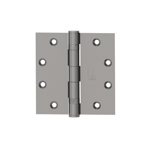 Hager 073036 BB 5" X 5" Full Mortise Standard Weight Ball Bearing Hinge With Steeple Tips Bright Brass Finish 1 Hager 073036 BB 5" X 5" Full Mortise Standard Weight Ball Bearing Hinge With Steeple Tips Bright Brass Finish
