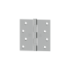 Hager 034332 BB1741 3-1/2" X 3-1/2" Square Corner Ball Bearing Full Mortise Residential Weight Hinge Antique Brass Finish