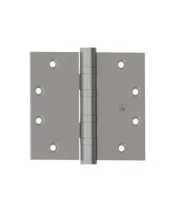 Hager 004827 BB1168 5" X 4-1/2" Full Mortise Heavy Weight Ball Bearing Hinge Non Removable Pin Oil Rubbed Bronze Finish