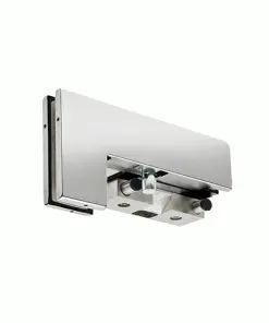 CR Laurence CRL PH40PKLPS Polished Stainless LH Sidelite Mount Transom Patch Fitting With PK/ESK Stop/Strike