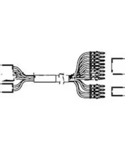 McKinney Hinges McKinney QC-C003P ElectroLynx Harness - QC12 - 3"