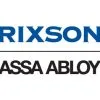Rixson Firemark Rixson 117618LH Left Hand 3/4" Offset Hung Pivot Set With 180 Top Pivot Bright Nickel Finish