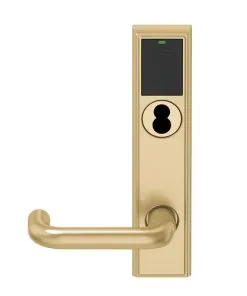 Schlage Electronics LEBMS-ADD J 03 606 LH Wireless Mortise Lock Satin Brass