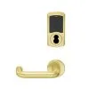 Schlage Electronics LEBMB-GRW J 03 606 00C RH Wireless Mortise Lock Satin Brass