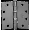 McKinney Hinges McKinney TA2714426DNRP 4" X 4" Square Corner Standard Weight 5 Knuckle Ball Bearing Hinge With Non Removable Pin # 55572 Satin Chrome Finish