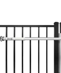 Lockey TB650W Adjustable Hydraulic Gate Closer For Gates 150-250 Lbs White