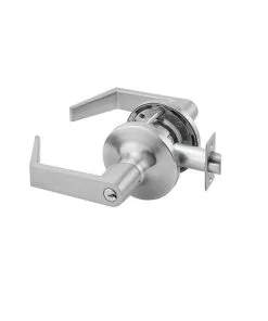 Yale Commercial AU5405LN 626 5400LN Series Heavy Duty Lever Lock, Satin Chrome