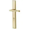 Baldwin MP013003ACT4 Lakeshore Multi Point Trim Keyed Entry With Turn Knob Configuration 4 Lifetime Brass Finish