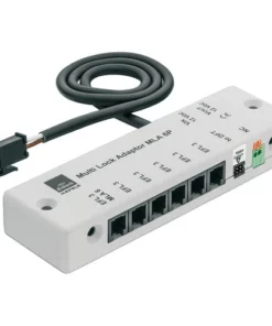 Hafele 237.59.032 Multi-Lock Adapter, MLA 6, For EFL 3/3C, EFL 80 Dialock, Gray Gray