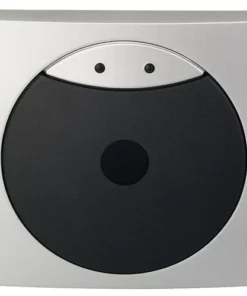 Hafele 917.41.950 Additional Wall Reader, WT 100, Tag-itTM ISO Dialock, Plastic, Anthracite/silver Colored Anthracite Colored Silver Colored