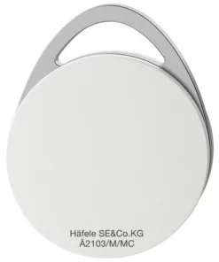 Hafele 917.44.147 RFID Key Card, Tag-it Dialock, White White, Matt